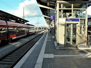 DB-Bahnhof Weilheim i.Ob - nach Umbau 2017